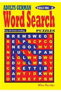 Adults German Word Search Puzzles, Vol. 2