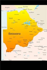 Map of Botswana Journal