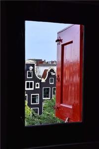 Looking Out at Amsterdam from a Window with a Red Shutter European Journal