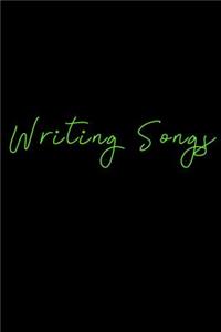 Writing Songs