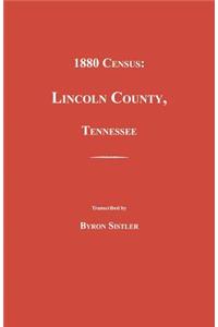 1880 Census, Lincoln County, Tennessee