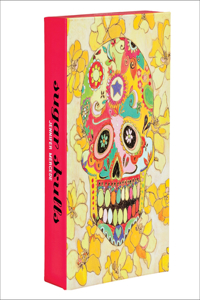 Sugar Skulls Fliptop Notecard Box