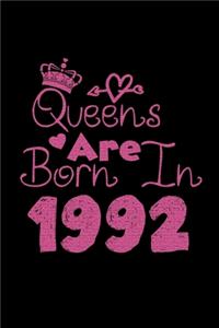 Queens Are Born In 1992 Notebook
