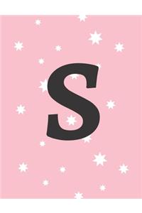 Letter S Notebook