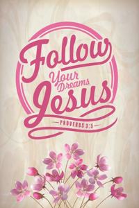 Follow Your Dreams Jesus Proverbs 3