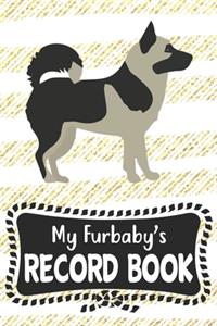 My Furbaby's Record Book