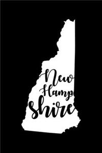 New Hampshire: A Journal, Notepad, or Diary to write down your thoughts. - 120 Page - 6x9 - College Ruled Journal - Writing Book, Personal Writing Space, Doodle, N