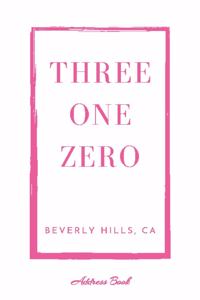 Address Book Three One Zero Beverly Hills, CA