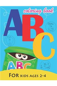 ABC coloring book