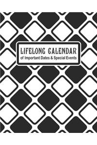 Lifelong Calendar of Important Dates & Special Events