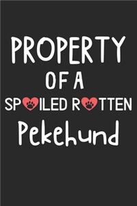 Property Of A Spoiled Rotten Pekehund