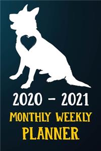 2020 2021 Monthly Weekly Planner