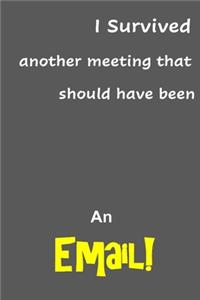 I survived another meeting