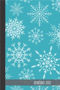 snowflakes notes