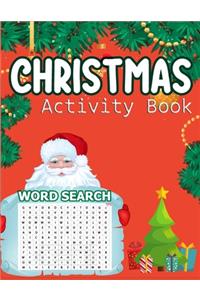Christmas Activity Book Word Search