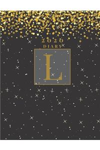 Personalised 2020 Diary Week To View Planner