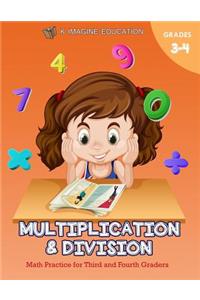 Multiplication and Division Math Practice for Third and Fourth Graders