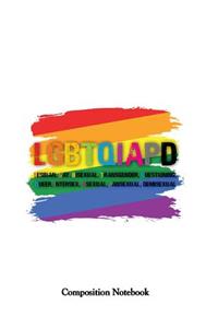 LGBTQIAPD Lesbian Gay Bisexual Transgender Questioning Queer Intersex Asexual