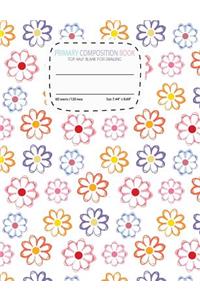 primary composition book Top Half Blank For Drawing