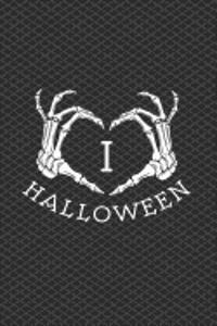 I Love Halloween Journal Notebook