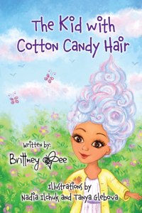 Kid with Cotton Candy Hair