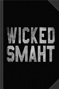 Wicked Smaht Vintage Journal Notebook