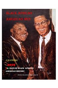 Black African American Men Calendar