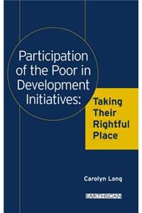 Participation of the Poor in Development Initiatives