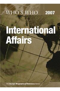 Who's Who in International Affairs 2007
