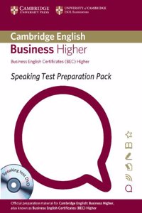 Speaking Test Preparation Pack for BEC Higher Paperback with DVD