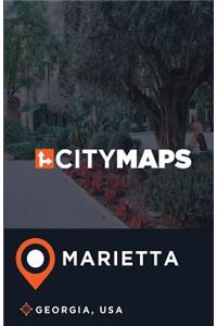 City Maps Marietta Georgia, USA