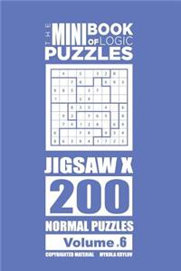 Mini Book of Logic Puzzles - Jigsaw X 200 Normal (Volume 6)