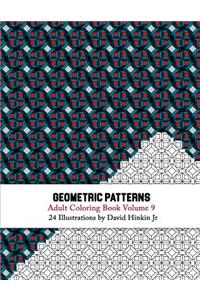 Geometric Patterns - Adult Coloring Book Vol. 9