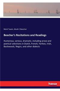 Beecher's Recitations and Readings