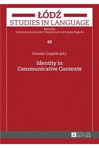 Identity in Communicative Contexts