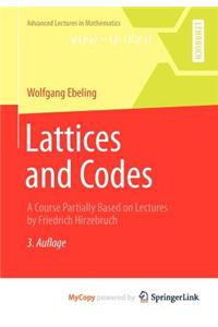 Lattices and Codes