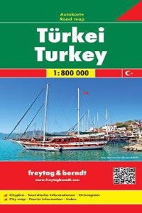 Turkey Road Map 1:800 000