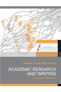 Academic research and writing