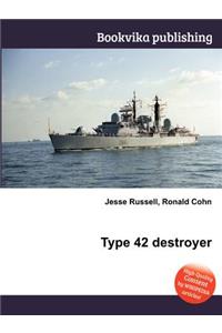 Type 42 Destroyer