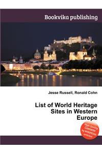 List of World Heritage Sites in Western Europe