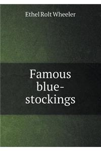 Famous blue-stockings