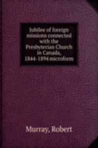 Jubilee of foreign missions connected