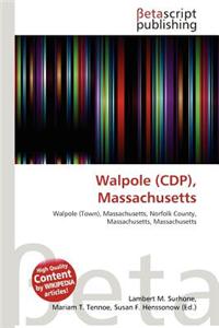 Walpole (CDP), Massachusetts