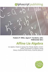 Affine Lie Algebra