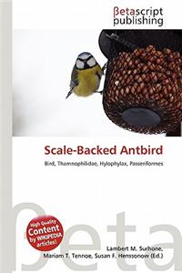 Scale-Backed Antbird