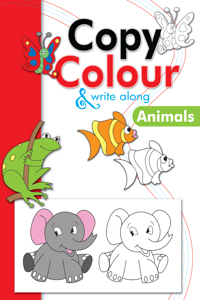 Copy Colour & Write Along Animals