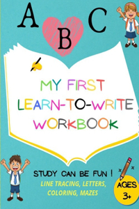 My first learn to write workbook