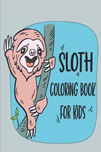 Sloth Coloring Book