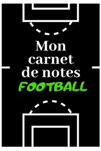 Mon Carnet de Notes Football