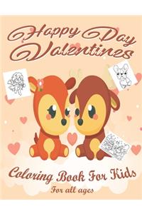 Valentine's Day Coloring Book for Toddlers And Kids